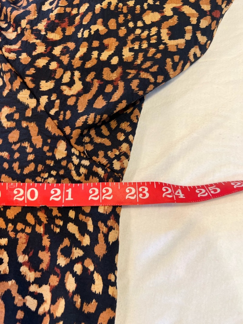 Nine West women’s animal print dress size XXL fully lined balloon sleeves casual - Picture 11 of 15